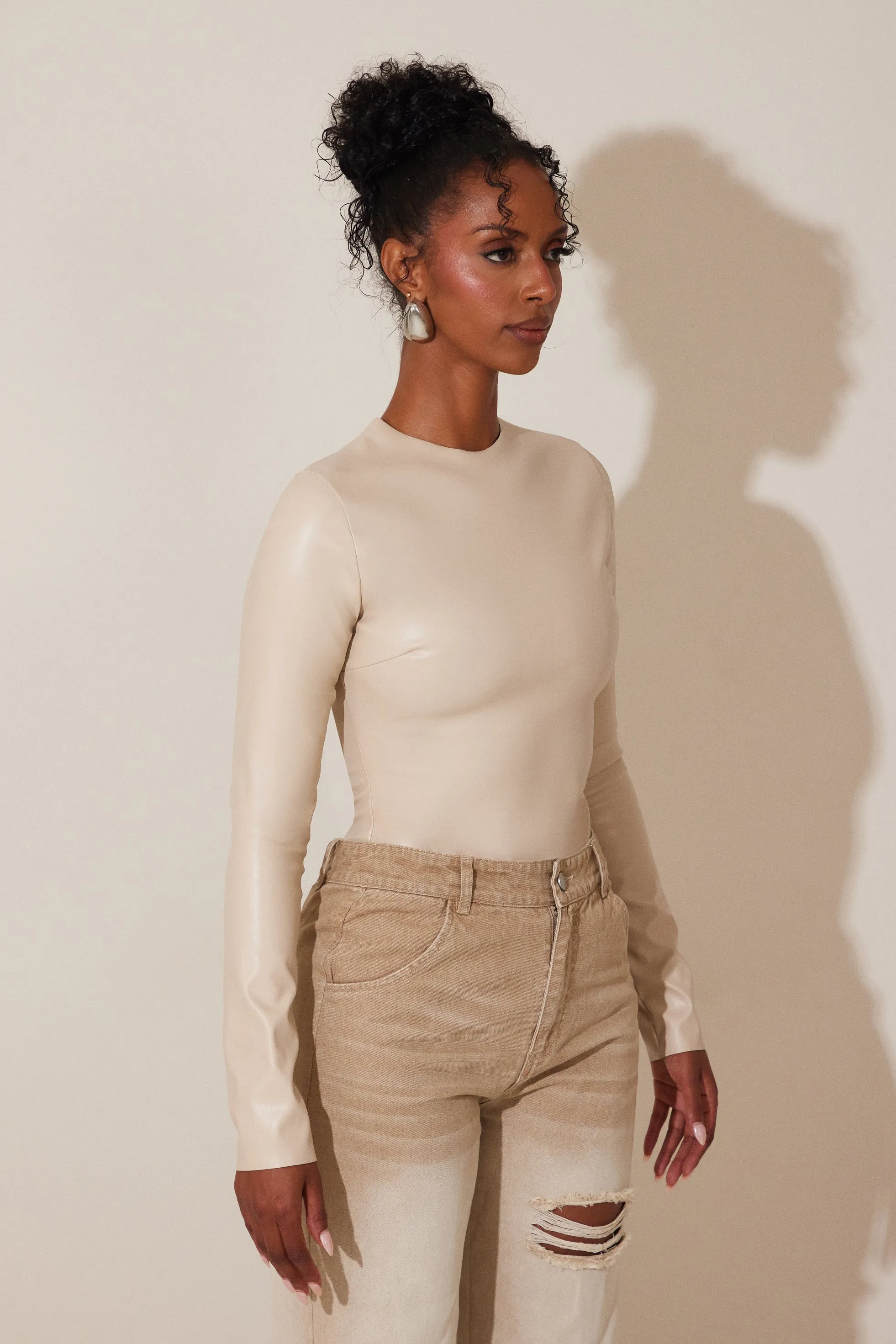 The Rumer Bodysuit- Cream