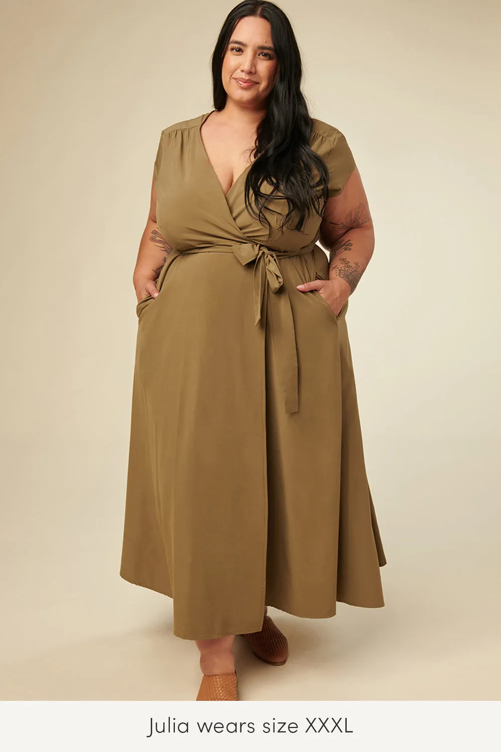 Wayre - Roma Reversible Wrap Dress