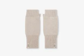 Westray Fingerless Cashmere Gloves - Alabaster