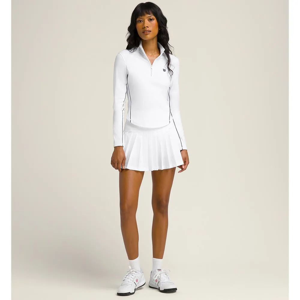 Wilson Women's Midtown Tennis Skirt - Bright White